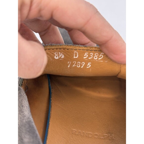 Allen Edmonds Randolph Signature Loafers Men\'s Sz 8.5D Gray Suede Comfort Shoes main image 7
